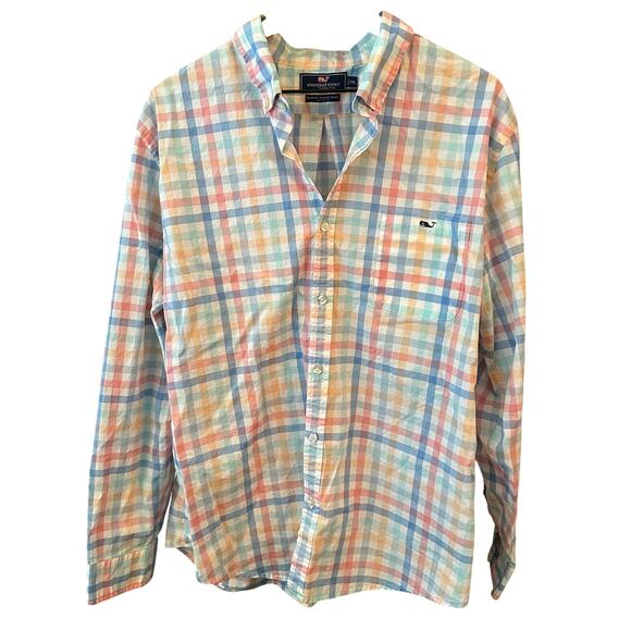 Vineyard Vines Slim Fit Tucker Shirt - 2X - Picture 1 of 4